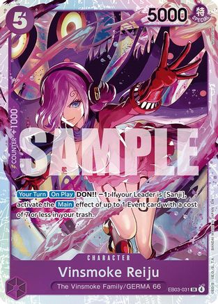 Vinsmoke (EB03-031) - Extra Booster: One Piece Heroines Edition Foil