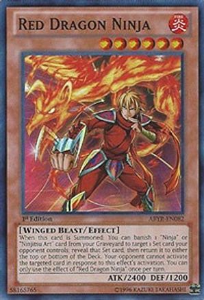 Red Dragon Ninja (ABYR-EN082) - Abyss Rising Unlimited