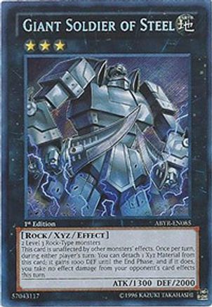 Giant Soldier of Steel (ABYR-EN085) - Abyss Rising 1st Edition