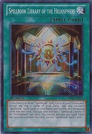 Spellbook Library of the Heliosphere (ABYR-EN087) - Abyss Rising 1st Edition