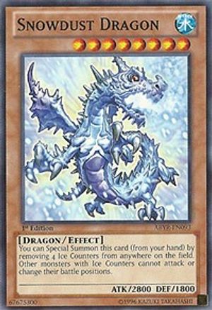 Snowdust Dragon (ABYR-EN093) - Abyss Rising 1st Edition