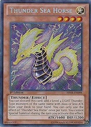 Thunder Sea Horse (ABYR-EN098) - Abyss Rising 1st Edition