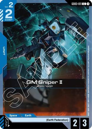 GM Sniper II - GD03-011 - Steel Requiem