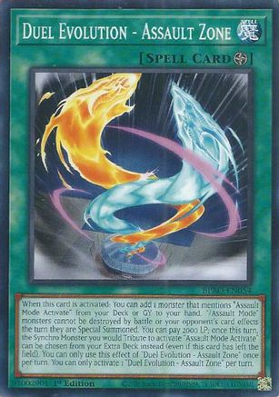 Duel Evolution - Assault Zone - BPRO-EN054 - Burst Protocol 1st Edition