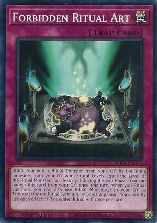 Forbidden Ritual Art - BPRO-EN077 - Burst Protocol 1st Edition