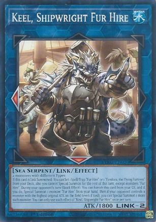 Keel, Shipwright Fur Hire - BPRO-EN050 - Burst Protocol 1st Edition