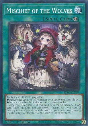 Mischief of the Wolves - BPRO-EN083 - Burst Protocol 1st Edition