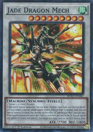 Jade Dragon Mech - BPRO-EN082 - Burst Protocol 1st Edition