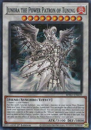 Junora the Power Patron of Tuning - BPRO-EN039 - Burst Protocol 1st Edition