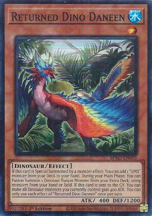 Returned Dino Daneen (BPRO-EN093) - Burst Protocol 1st Edition