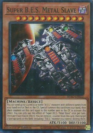 Super B.E.S. Metal Slave (BPRO-EN022) - Burst Protocol 1st Edition