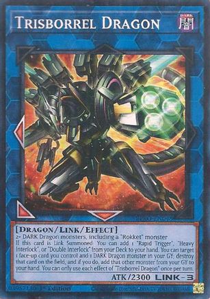 Trisborrel Dragon (BPRO-EN048) - Burst Protocol 1st Edition