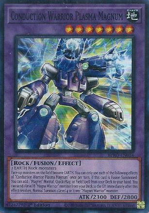 Conduction Warrior Plasma Magnum (BPRO-EN034) - Burst Protocol 1st Edition