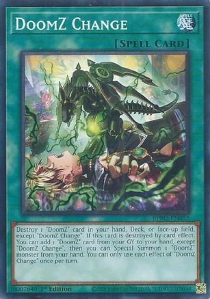 DoomZ Change - BPRO-EN055 - Burst Protocol 1st Edition