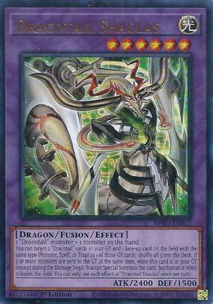 Dracotail Shaulas (BPRO-EN037) - Burst Protocol 1st Edition