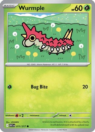 Wurmple 11 - ME Ascended Heroes