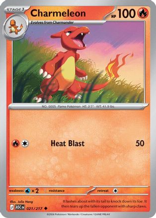 Charmeleon - 021/217 - ME Ascended Heroes