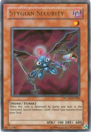 Stygian Security (WC10-EN002) - Yu-Gi-Oh! Video Game Promotional Cards Limited