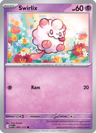 Swirlix 93 - ME Ascended Heroes Reverse Holofoil