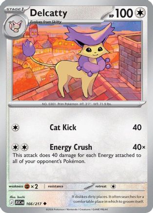 Delcatty - 166/217 - ME Ascended Heroes