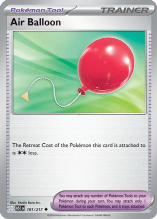 Air Balloon - 181/217 - ME Ascended Heroes