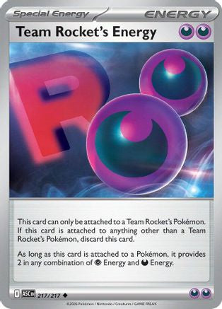 Team Rocket's Energy - 217/217 - ME Ascended Heroes