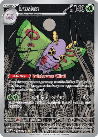 Dustox - 220/217 220 - ME Ascended Heroes Holofoil