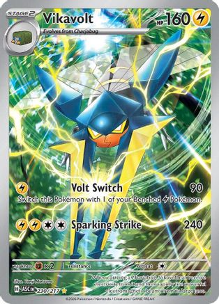 Vikavolt - 230/217 - ME Ascended Heroes Holofoil