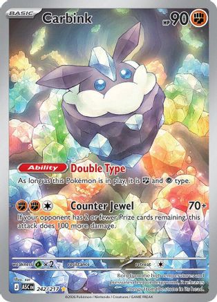 Carbink - 242/217 242 - ME Ascended Heroes Holofoil