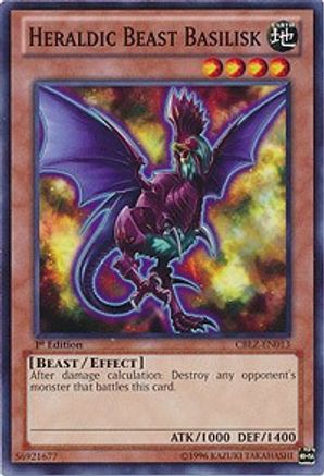 Heraldic Beast Basilisk (CBLZ-EN013) - Cosmo Blazer Unlimited