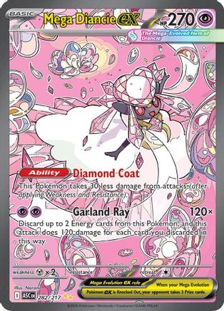 Mega Diancie EX - 282/217 - ME Ascended Heroes Holofoil