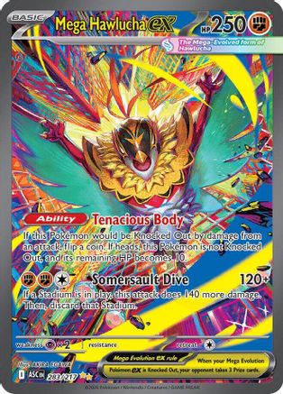 Mega Hawlucha EX - 283/217 - ME Ascended Heroes Holofoil