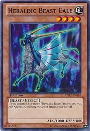 Heraldic Beast Eale (CBLZ-EN014) - Cosmo Blazer Unlimited