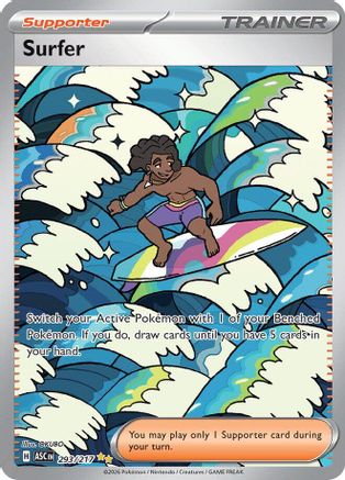 Surfer - 293/217 - ME Ascended Heroes Holofoil