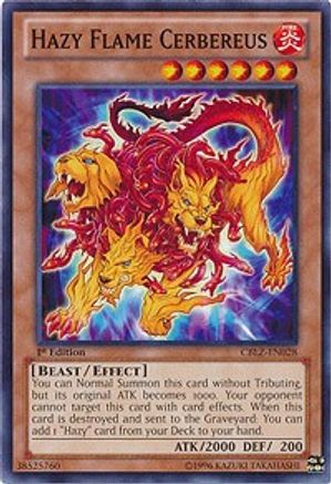 Hazy Flame Cerbereus (CBLZ-EN028) - Cosmo Blazer Unlimited