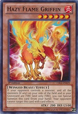 Hazy Flame Griffin (CBLZ-EN029) - Cosmo Blazer Unlimited