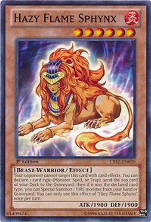 Hazy Flame Sphynx (CBLZ-EN030) - Cosmo Blazer Unlimited