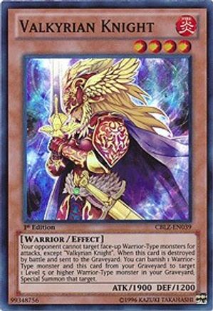 Valkyrian Knight (CBLZ-EN039) - Cosmo Blazer 1st Edition