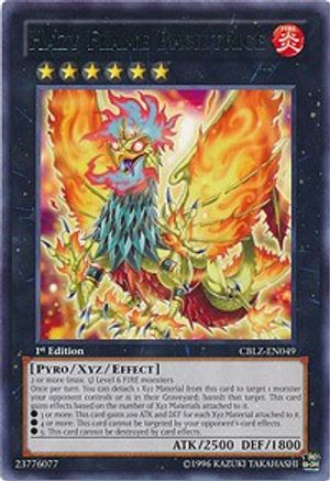 Hazy Flame Basiltrice (CBLZ-EN049) - Cosmo Blazer Unlimited