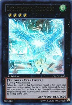 Lightning Chidori (CBLZ-EN052) - Cosmo Blazer 1st Edition