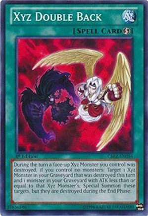 Xyz Double Back (CBLZ-EN056) - Cosmo Blazer 1st Edition