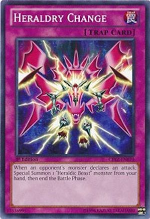 Heraldry Change (CBLZ-EN070) - Cosmo Blazer Unlimited
