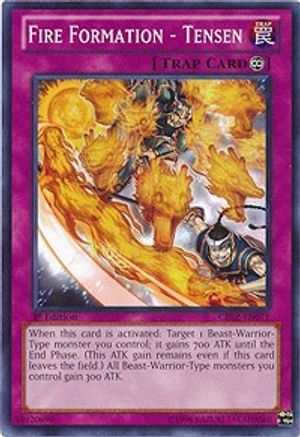 Fire Formation - Tensen (CBLZ-EN071) - Cosmo Blazer 1st Edition