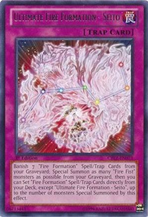 Ultimate Fire Formation - Seito (CBLZ-EN073) - Cosmo Blazer 1st Edition