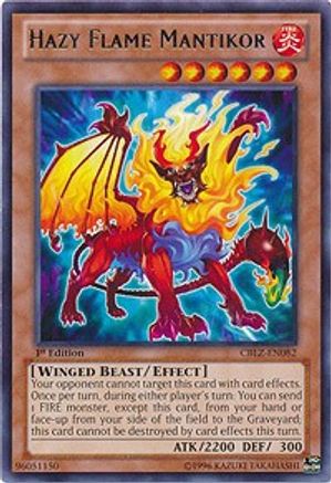 Hazy Flame Mantikor (CBLZ-EN082) - Cosmo Blazer 1st Edition