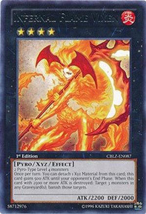 Infernal Flame Vixen (CBLZ-EN087) - Cosmo Blazer Unlimited