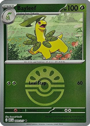 Bayleef (Friend Ball) 9 - ME Ascended Heroes Reverse Holofoil