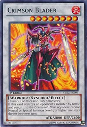 Crimson Blader (CBLZ-EN093) - Cosmo Blazer Unlimited