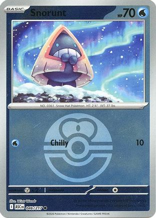 Snorunt (Love Ball) - 046/217 - ME Ascended Heroes Reverse Holofoil