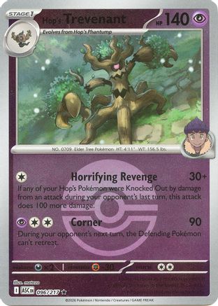 Hop's Trevenant (Poke Ball) - 096/217 - ME Ascended Heroes Reverse Holofoil